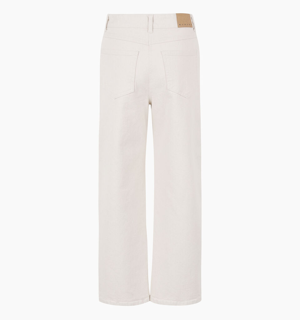 Cream-colored straight jeans - sisley k jeans regular - Creamy White | Sisley K image number 2